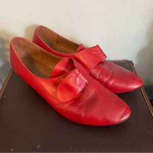American Duchess Red Kensington 18th Century Shoes, 9